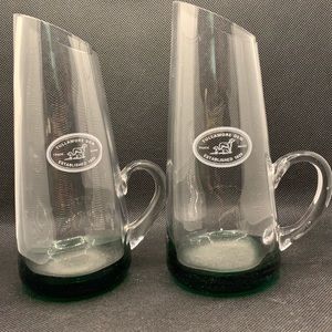Vintage TULLAMORE DEW Glasses~Set of (2)